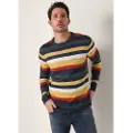 LOIS Jeans for man. 176553422 Multicoloured striped jumper (S), Casual, Multicolor, Acrylic, Long sleeve