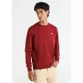 LOIS Jeans for man. 166003996 Basic sweatshirt with red logo (L), Casual, Cotton, Long sleeve