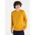LOIS Jeans for man. 166003996 Basic sweatshirt with yellow logo (3XL), Casual, Cotton, Long sleeve