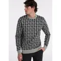 Bendorff for man. 870135123 Modern patterned jumper (3XL), Casual, Multicolor, Cotton, Classic, Long sleeve
