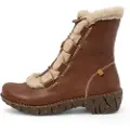 El naturalista for woman. 2541411ND005_023 Leather ankle boots N5414 Yggdrasil brown (37), Flat, Laces, Casual