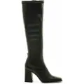 Mustang for woman. 59662 Porto boots black (40), 3 to 5 cm, Zip, Casual