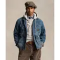 Ralph Lauren for man. 710950878001 Utility jacket blue (XXL), Casual, Cotton, Denim