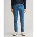 Gant for boy. 910095 Blue Slim Fit Jeans (10años= 140cm), Casual, Cotton, Denim, children's fashion