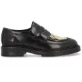 Alpe for woman. 533166 Chester loafers in black leather (36), Flat, None, Casual