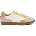 Carmela for woman. 16206008-AQUA Leather trainers 162060 multicoloured (39), Flat, Laces, Casual, Multicolor