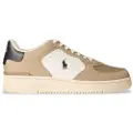 Ralph Lauren for man. 809960988001 Masters CRT SK beige leather shoes beige (44), Flat, Laces, Casual