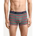 Gant for man. 902443033 Gift box with 3 Rugger striped boxer shorts multicoloured (L), Homewear, Multicolor, Cotton