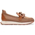 Hispanitas for woman. HV254065 Brown Kansas Leather Moccasins (40), Flat, 1 to 3 cm, None, Casual