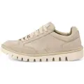 Art unisex. 115951124003_017 Leather trainers 1595 beige (43), Flat, Laces, Casual