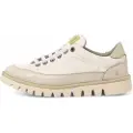 Art for woman. 115961123003_017 Leather trainers 1596 Ontario white (45), Flat, Laces, Casual