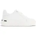 DKNY for woman. K1530142 Lobeco Leather Sneakers white (39), Flat, Laces, Casual