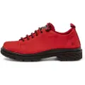 Art unisex. 118971208003_008 1897 Birmingham red leather shoes (41), 3 to 5 cm, Laces, Casual