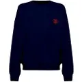 Family First for man. SS2403 Sweatshirt Heart navy (L), Casual, Cotton