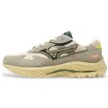 Mizuno unisex. D1GA3309 Trainers Wave Rider B beige (39), Flat, Laces, Casual