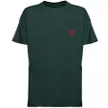 Family First for man. TS2402 Heart T-shirt green (L), Casual, Short sleeve
