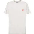Family First for man. TS2402 Heart T-shirt white (M), Casual, Short sleeve