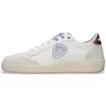 Blauer for woman. S5OLYMPIA11 Leather Sneakers Olympia11 beige (41), Flat, Laces, Casual