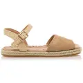 Mtng for girl. 49090 Brown Collection Sandals (31), Flat, Buckle, Casual, children's fashion