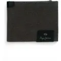 Pepe Jeans for man. 7413134 Hilltop grey wallet (OSFA), Casual, Leather