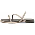 Neosens for woman. 3315511XJ003_020 Leather sandals S3155 Valvin beige (42), Flat, Buckle, Casual