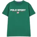 Ralph Lauren for man. 710880627020 Classic Fit Polo Sport T-shirt green knitted (XL), Casual, Cotton, Short sleeve