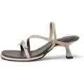 Neosens for woman. 3316711XJ003_020 Leather sandals S3167 Godello beige (39), 3 to 5 cm, None, Casual