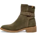 El naturalista for woman. 2594811FE005_0G3 Leather ankle boots N5948 Silk Irati green (36), 3 to 5 cm, Zip, Casual