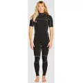 Volcom 2mm Chest Zip S/S Full Våtdrakt svart