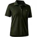 Deerhunter Dame Climate Poloskjorte med 37.5 Technology Dame Forest Ember 44