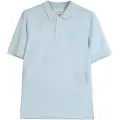 Bikkembergs for man. BMT0898 Short sleeve blue polo shirt (M), Casual