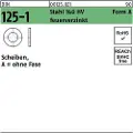 Lemvigh-Muller 6 FZV plan skive DIN 125A - (100 stk.)