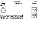 Lemvigh-Muller A 25 DIN 471 ubehandlet låsering udvendig - (200 stk.)