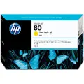 HP 80 Blekkpatron gul, 350 ml