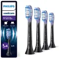 Philips Premium Gum Care HX9054/88 4-pack borsthuvuden, 4 styck, Svart, 3 månad (er), Mjuk, 62000 rörelser per minut, Philips