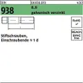 Lemvigh-Muller M 12X35 FZB DIN 938 tapskrue 1 X d - (50 stk.)