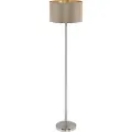 Eglo MASERLO, Gull, Nickel, Taupe / brun, Stue, Stoff, Stål, IP20, II, E27