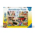 Ravensburger Pussel Little Paws Playtime 150 bitar XXL,