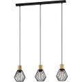 Eglo PALMORLA LANGBORD 3XE27 L760 SORT/EG FSC