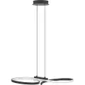 Eglo SERPINS PENDEL L660 SORT/HVID