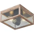 QAZQA Industriell taklampe treprint IP44 2 lys - Charlois