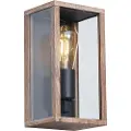 QAZQA Industriell vegglampe treprint 26 cm IP44 - Charlois