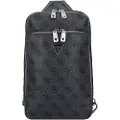 GUESS for man. HMMILOP5226 Milano shoulder bag with logo 4G black (OSFA), Casual, Polyurethane