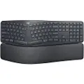 Logitech Ergo Series ERGO K860 for Business - Tastatur - full size - trådløs - 2.4 GHz, Bluetooth 5.0 LE - QWERTY - Pan Nordic - grafitt