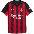 Puma Ac Milan Authentic 25/26 Hjem Kortarmet T-skjorte