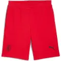 Puma AC Milan FtblEssentials Shorts Men, Sport, Red/Black, XS