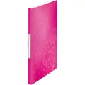 Leitz WOW - Displaybok - 40 rom - for A4 (210 x 297 mm) - kapasitet: 80 ark - metallisk rosa