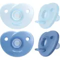Philips AVENT AVENT Soothie SCF099/21 Soothie, Ultramyk, Ortodontisk, Silikon, Gutt, Tåler oppvaskmaskin, 2 stykker