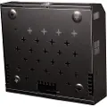 Roline 26.21.0185, Veggmonterbar hylle, 5U, 30 kg, Nøkkellås, Rack skinner, 8,5 kg