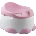 Bumbo OKT Kids potte, toalettsetetrekk og plattform 3-i-1 Step 'n Potty rosa og hvit